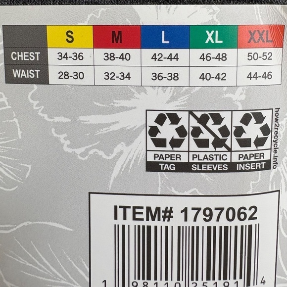 Tommy Bahama Men's Lounge/Pajamas Set, Small, Blue/Gray, NWT - Picture 15 of 15